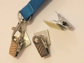 Rotating Clip 1-Hole for lanyards